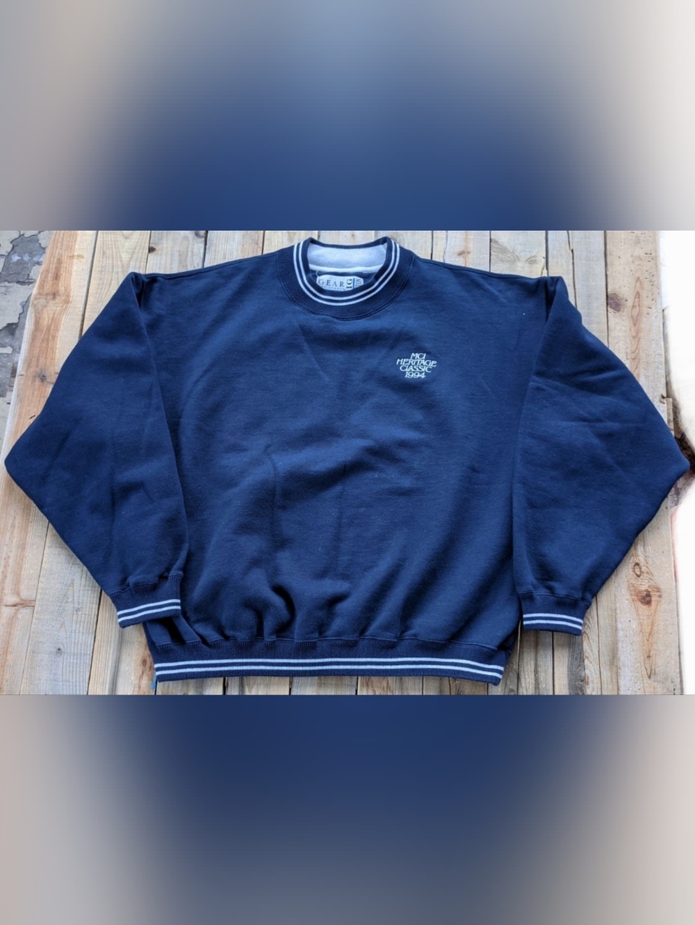vintage '90s MCI Heritage Classic Golf sweatshirt  men's Size Large